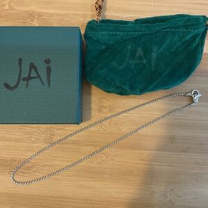 Jai Jewelry Sterling Silver 2.7mm Box Chain 20" Necklace